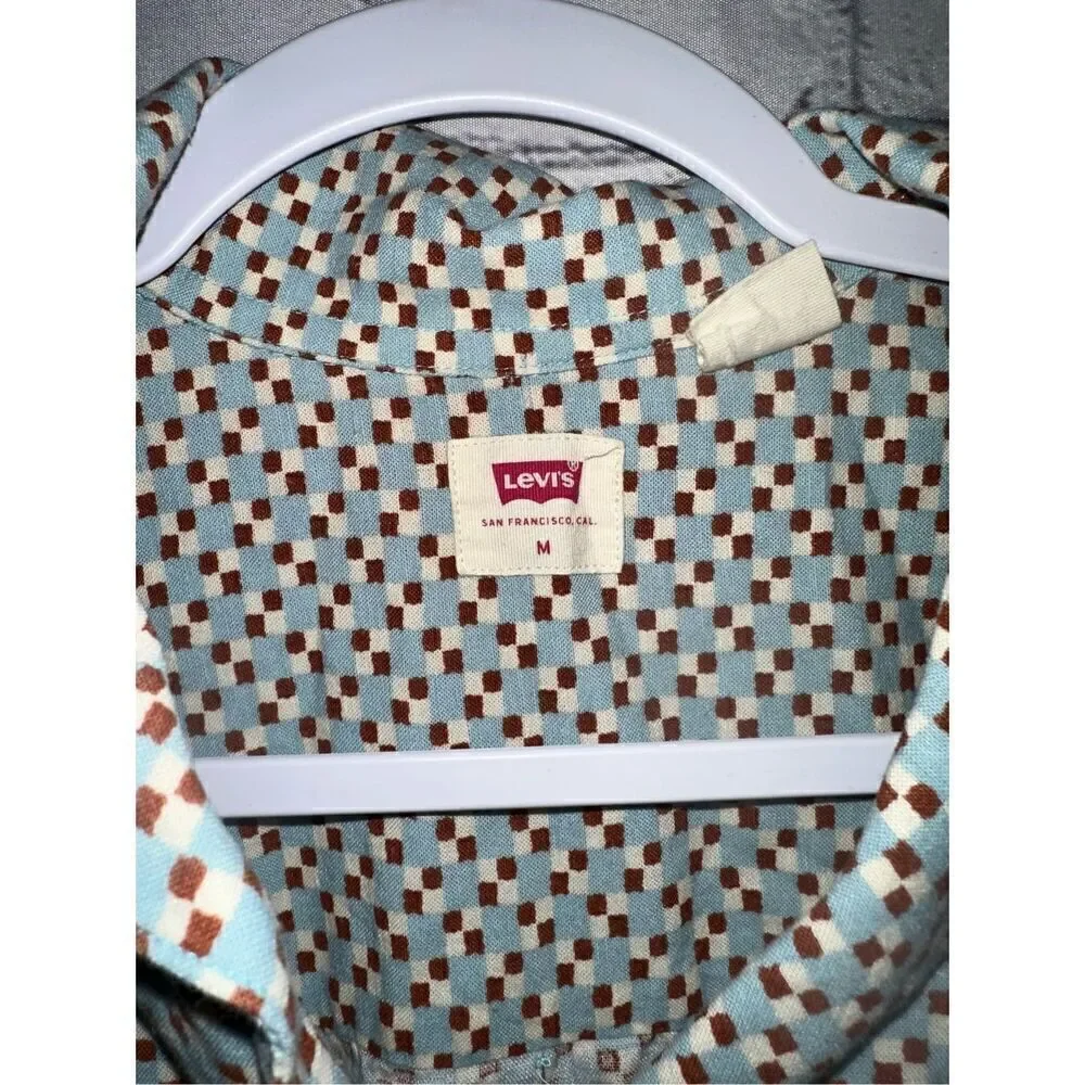 Levi’s San Francisco Cal Button Up Shirt Men’s Medium
